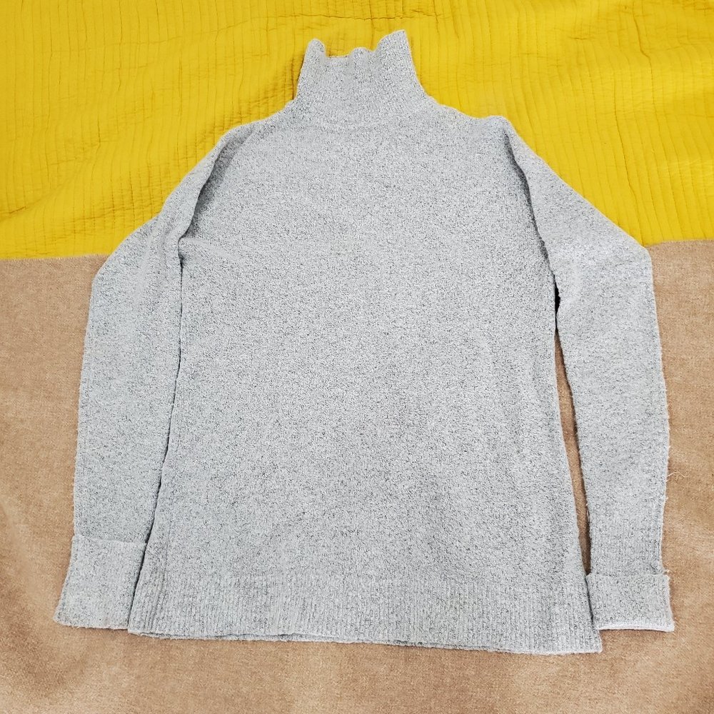 Gray halogen sweater